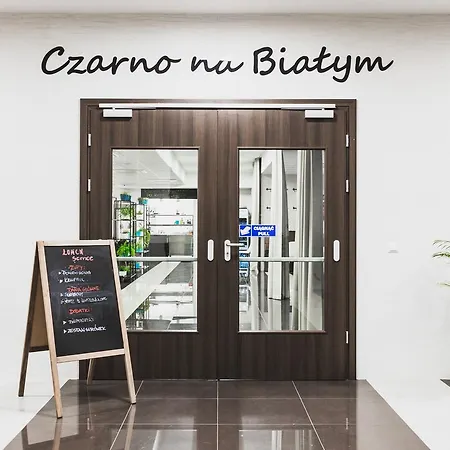 酒店 Czarno Na Bialym 克拉科夫